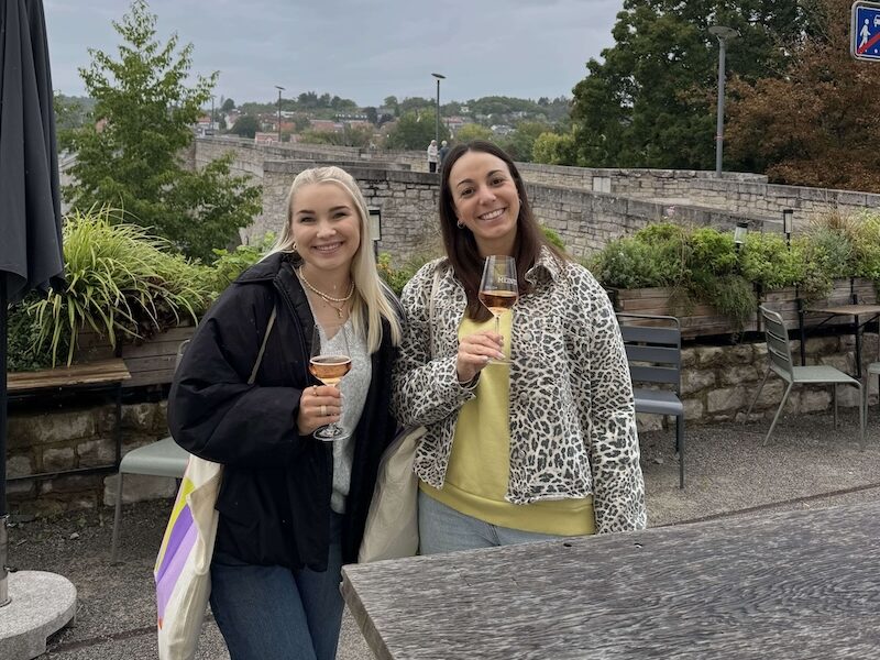 Wein trinken im Meintz Ochsenfurt