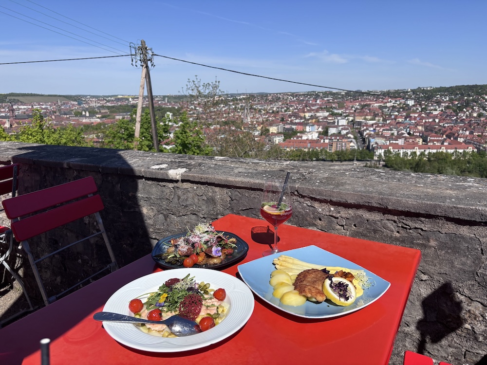 Über den Dächern und am Main: Würzburgs Restaurants mit der schönsten Aussicht
